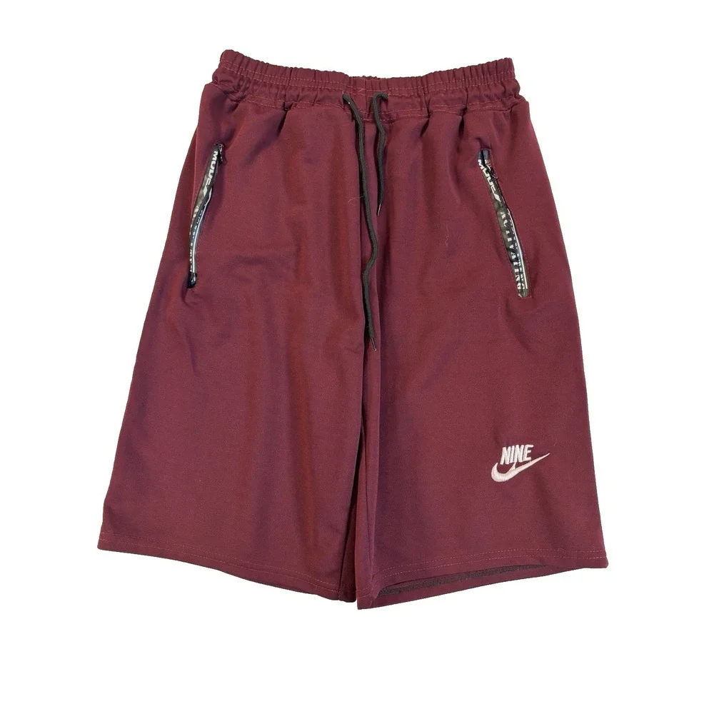 Nike Boys Sm Burgundy Super Hero Mode Basketball Shorts Athletic Active School